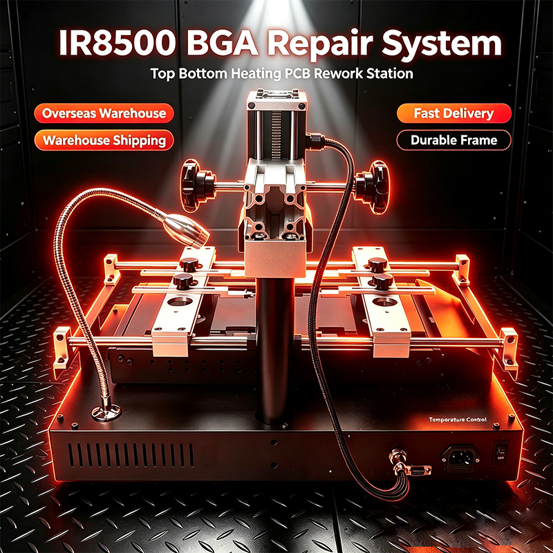 آلة إعادة العمل LY IR8500 BGA  - مراجعة Infrared Bga Rework Station وسعره