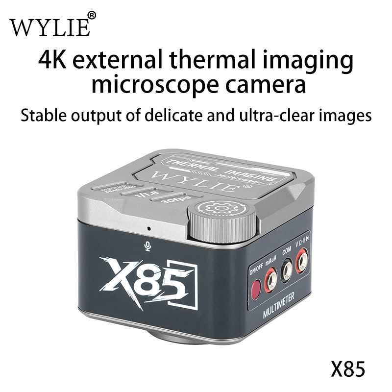 كاميرا مجهر صناعي WYLIE X85 بد - مراجعة 4K Microscope Camera Sony Sensor وسعره