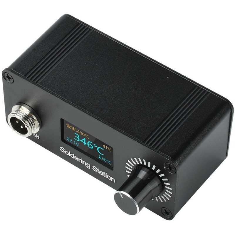 محطة لحام رقمية محمولة ABYN-Pr - مراجعة T12 Soldering Station Oled وسعره